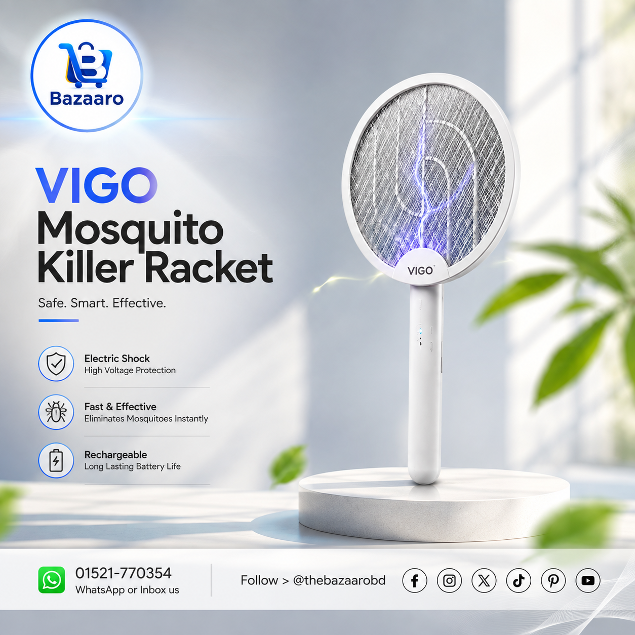 Vigo Mosquito Killing Bat
